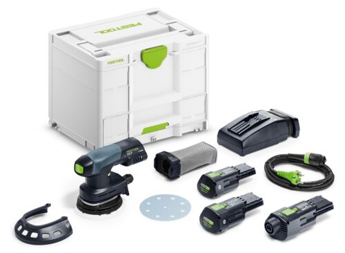 FESTOOL Akku-Exzenterschleifer ETSC 125 3,0 I-Set