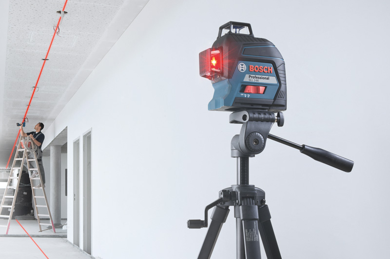BOSCH Linienlaser GLL 3-80 im Handwerkerkoffer