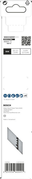 BOSCH PRO Multi Material Demolition S1110VF Säbelsägeblatt, 1,6 x 22 x 225 mm, 2-tlg. BOSCH PRO Multi Material Demolition S1110VF Säbelsägeblatt, 1,6 x 22 x 225 mm, 2-tlg.