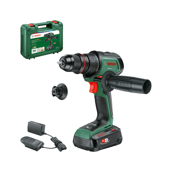 BOSCH Akku-Bohrschrauber AdvancedDrill 18V-80 QuickSnap,1 x Akku PBA 18V 2.5Ah
