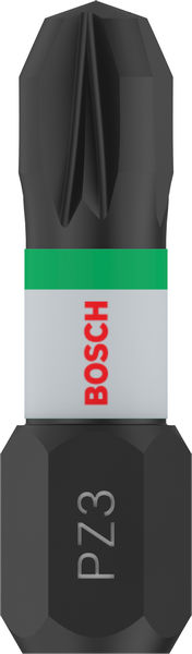 BOSCH PRO Pozidriv Impact Bit, PZ3, 25 mm, 2-tlg.