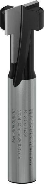 BOSCH PRO T-Nutfräser, Ø 13,5 x Ø 8,6, Schaft 8 mm