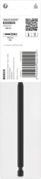 BOSCH PRO Torx Impact Bit, T25, 150 mm