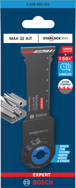 BOSCH EXPERT MAII 32 AIT MetalMax Tauchsägeblatt, 32 x 70 mm BOSCH EXPERT MAII 32 AIT MetalMax Tauchsägeblatt, 32 x 70 mm