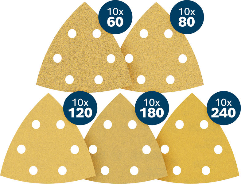 BOSCH EXPERT C470 Schleifpapier Set, 93x93mm, K60/80/120/180/240, 50-tlg. Starter Pack BOSCH EXPERT C470 Schleifpapier Set, 93x93mm, K60/80/120/180/240, 50-tlg. Starter Pack