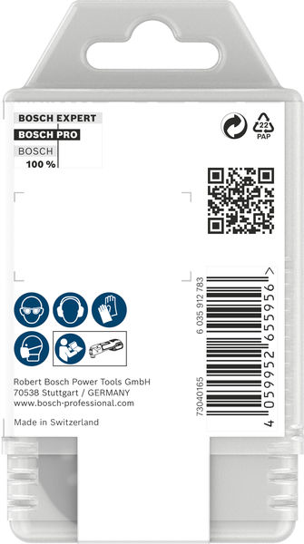 BOSCH PRO AYZ 53 BPB Dual-Tec Blatt für Multifunktionswerkzeuge, 53 x 40 mm, 10-tlg.