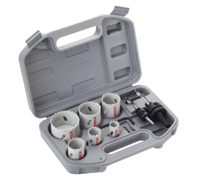 BOSCH 9-tlg. Lochsägen-Set HSS-Bimetall Universal