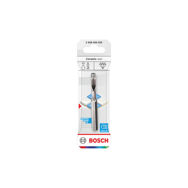 BOSCH Ceramic wet Nassbohrer, 8 x 10 x 30 mm BOSCH Ceramic wet Nassbohrer, 8 x 10 x 30 mm