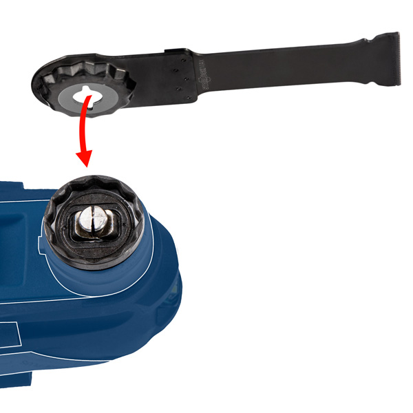 BOSCH EXPERT MetalMax MAII 32 AIT Blatt für Multifunktionswerkzeuge, 70 x 32 mm