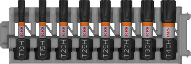 BOSCH PRO TH Impact Bit-Set, 25 mm, 8-tlg