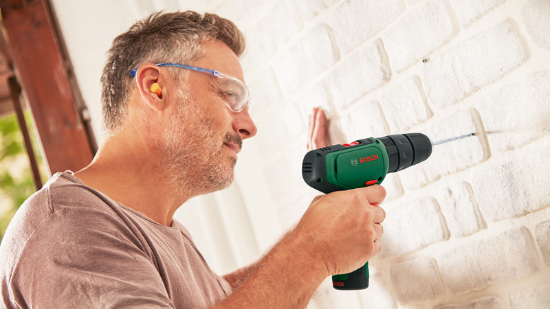 BOSCH Akku-Bohrschrauber EasyImpact 1200, 1 x Akku PBA 12V 1.5Ah, Tragekoffer
