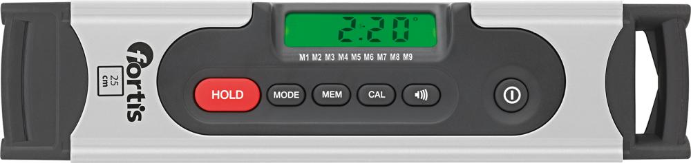 FORTIS Digital-Wasserwaage 25cm FORTIS