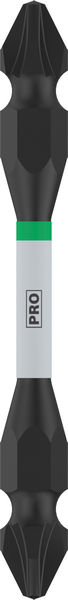 BOSCH PRO Impact Schrauberbit mit Doppelklingen u. Pick and Click-Einsätzen, PZ2, 65mm BOSCH PRO Impact Schrauberbit mit Doppelklingen u. Pick and Click-Einsätzen, PZ2, 65mm