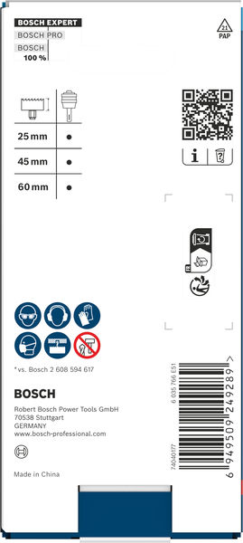 BOSCH EXPERT Power Change Plus Adapter mit Aufsteckhalter, SDS-Plus BOSCH EXPERT Power Change Plus Adapter mit Aufsteckhalter, SDS-Plus