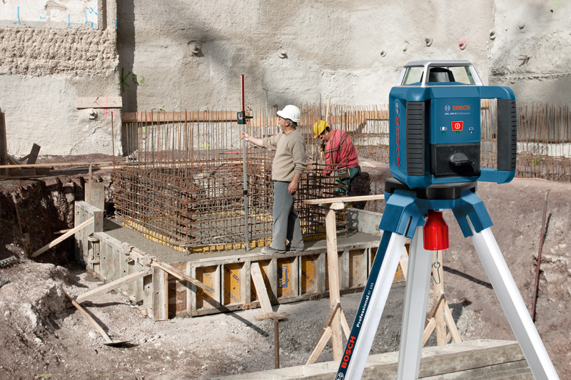 BOSCH Rotationslaser GRL 400 H im Handwerkerkoffer
