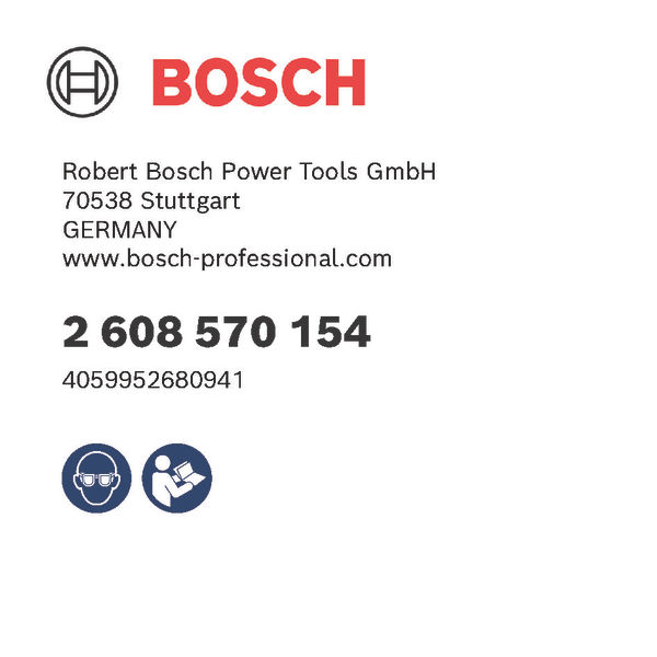BOSCH EXPERT Compact Pressbacke, M28 BOSCH EXPERT Compact Pressbacke, M28