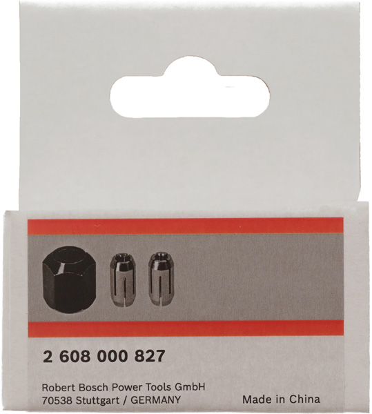 BOSCH Spannhülsen-Set, 3mm, 6 mm
