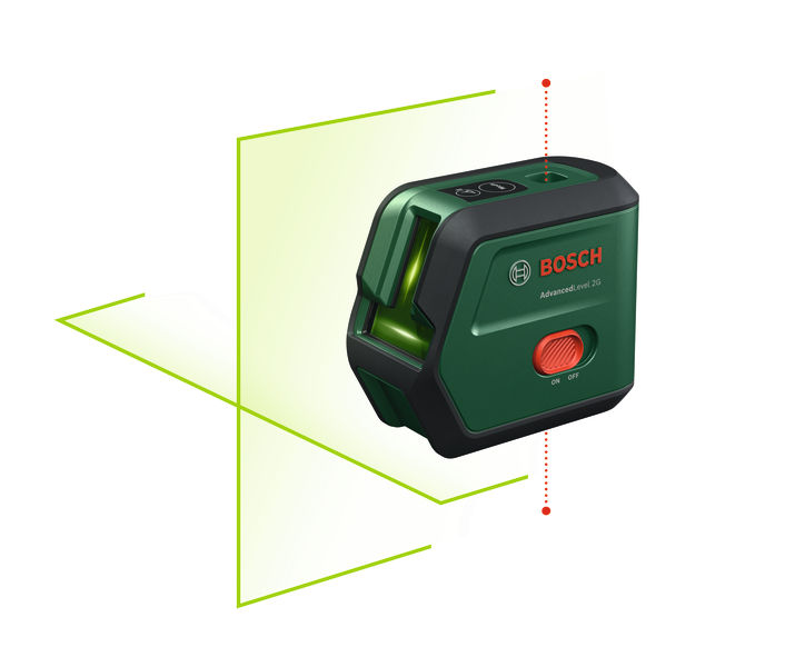 BOSCH Kreuzlinien-Laser AdvancedLevel 2G BOSCH Kreuzlinien-Laser AdvancedLevel 2G