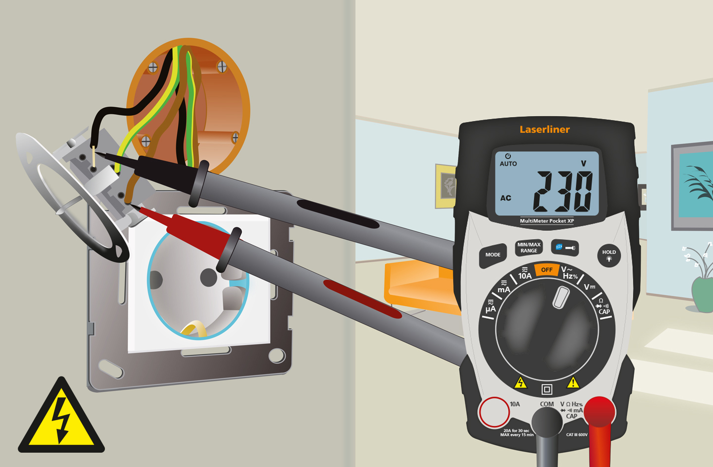 LASERLINER Multimeter MultiMeter Pocket XP