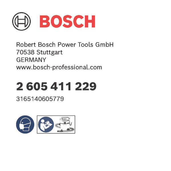 BOSCH Vliesbeutel