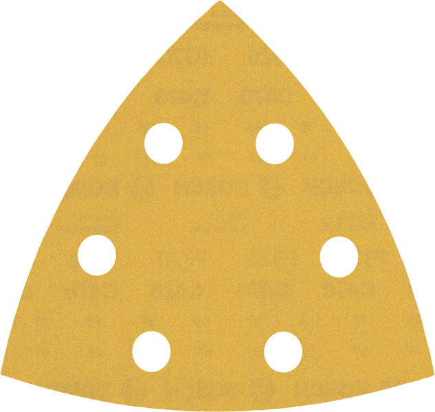 BOSCH EXPERT C470 Schleifblatt, 93x93mm, K320, 6 Löcher, 50-tlg.