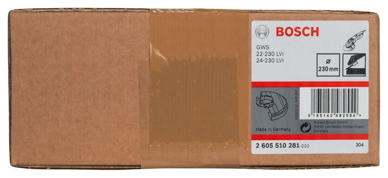BOSCH Schutzhaube ohne Deckblech zum Schleifen, 230 mm