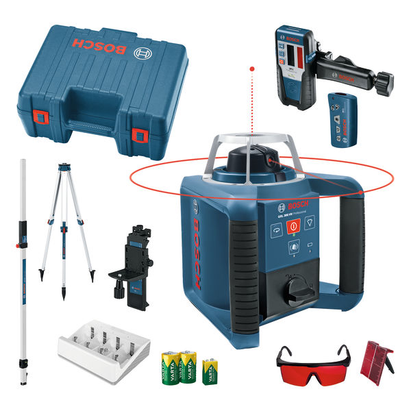 BOSCH Rotationslaser GRL 300 HV im Handwerkerkoffer BOSCH Rotationslaser GRL 300 HV im Handwerkerkoffer