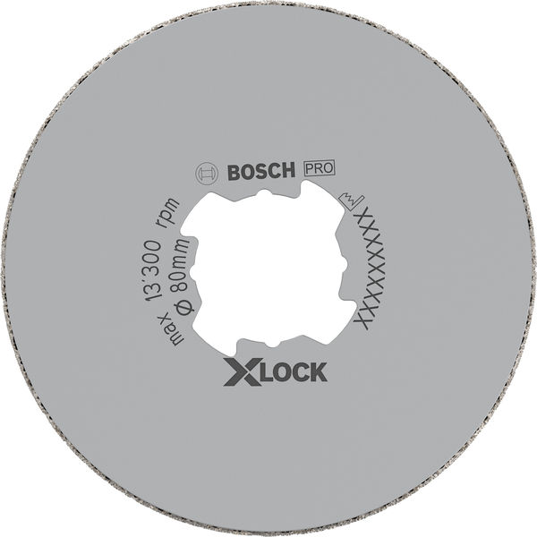 BOSCH PRO Ceramic dry Trockenbohrkrone, 80 x 35 mm, X-Lock BOSCH PRO Ceramic dry Trockenbohrkrone, 80 x 35 mm, X-Lock