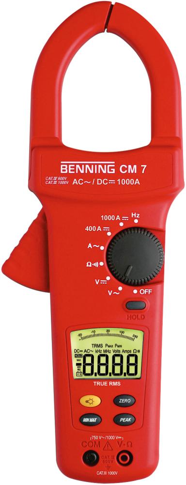 BENNING Digital-Stromzangen- Multimeter CM 7 Benning BENNING Digital-Stromzangen- Multimeter CM 7 Benning