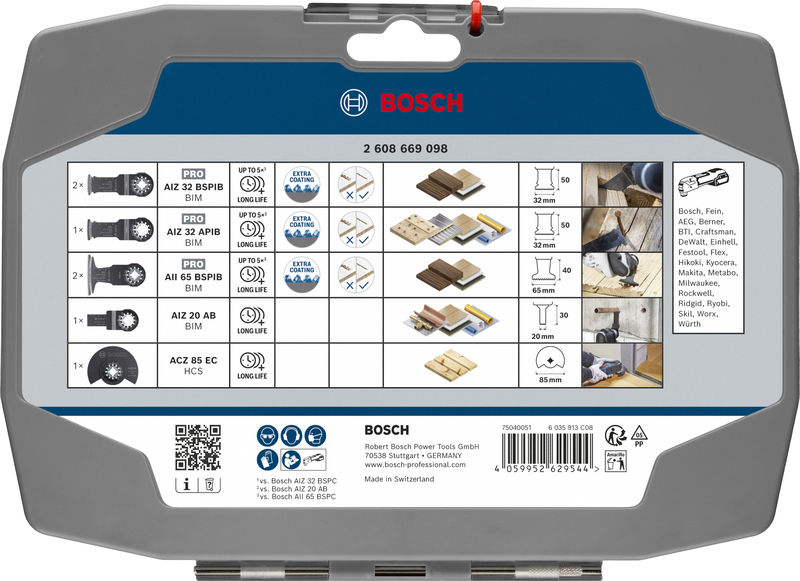 BOSCH Holz-Set, 7-tlg. BOSCH Holz-Set, 7-tlg.