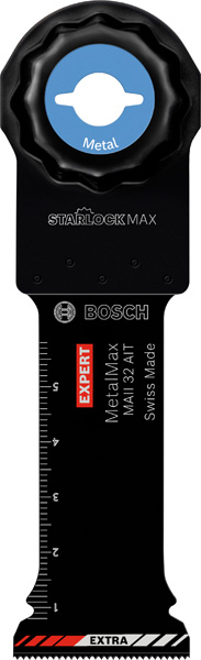 BOSCH EXPERT MetalMax MAII 32 AIT Blatt für Multifunktionswerkzeuge, 70 x 32 mm