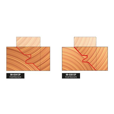 FREUD Gehrungsverleimfräser 45° Schaft 12 mm 45° x 23 (Winkel x Schnitthöhe)