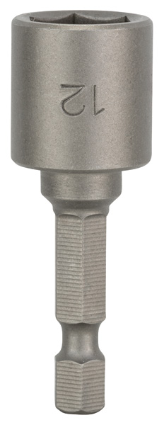 BOSCH Steckschlüssel, 50 x 12 mm, M 7, mit Magnet BOSCH Steckschlüssel, 50 x 12 mm, M 7, mit Magnet