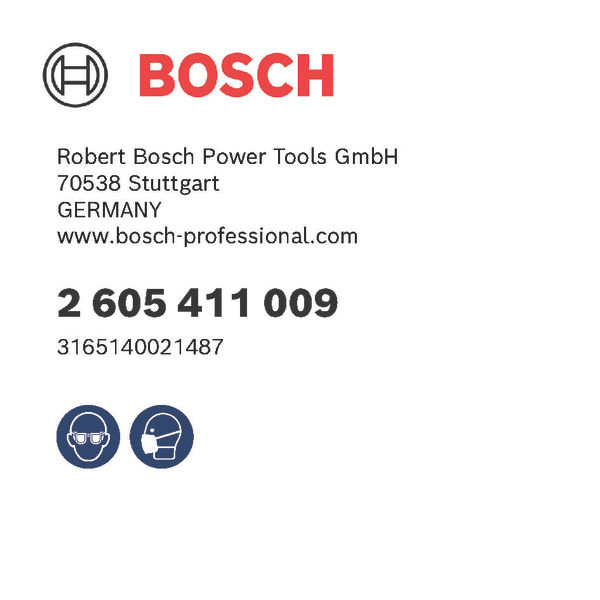 BOSCH Gewebestaubbeutel für Exzenter-, Band,- Schwingschleifer, Handkreissägen BOSCH Gewebestaubbeutel für Exzenter-, Band,- Schwingschleifer, Handkreissägen