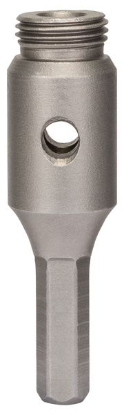 BOSCH Adapter für Diamantbohrkronen, Maschinenseite 6-Kant, Kronenseite G 1/2Zoll,88mm