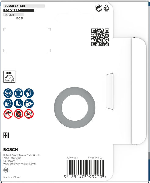 BOSCH PRO Concrete Topfscheibe, 50 x 125 mm, 22,23 mm, 2-reihig