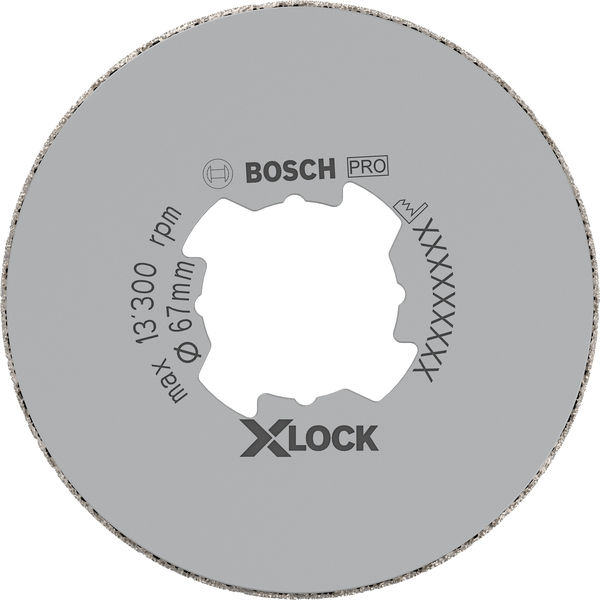 BOSCH PRO Ceramic dry Trockenbohrkrone, 67 x 35 mm, X-Lock BOSCH PRO Ceramic dry Trockenbohrkrone, 67 x 35 mm, X-Lock
