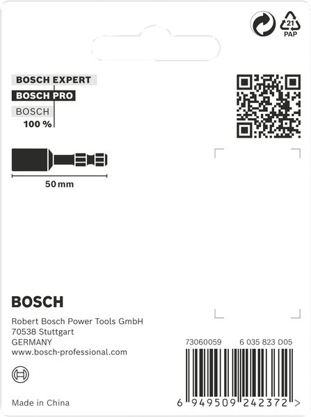 BOSCH PRO Nutsetter Impact Set, 8 x 50, 10 x 50, 13 x 50 mm, 3-tlg.