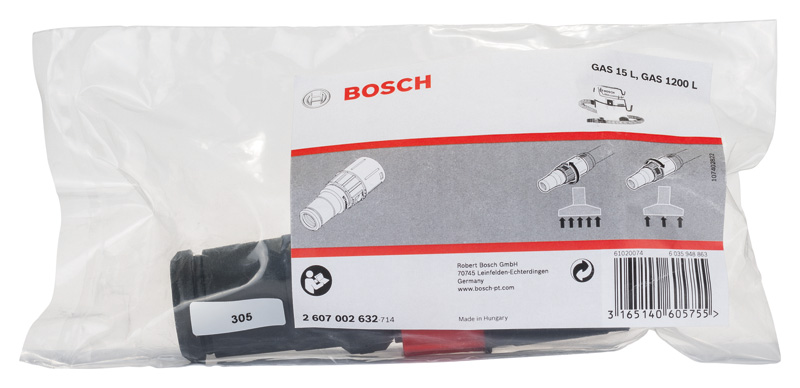 BOSCH Adapter für interne Absaugung, für GAS 15 L