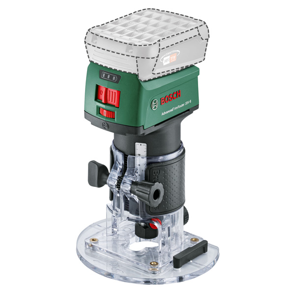 BOSCH Akku-Fräse AdvancedTrimRouter 18V-8 BOSCH Akku-Fräse AdvancedTrimRouter 18V-8