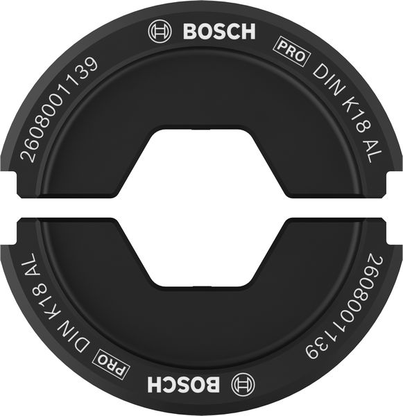 BOSCH PRO Presseinsatz, K18 AL, 70 mm², Aluminiume