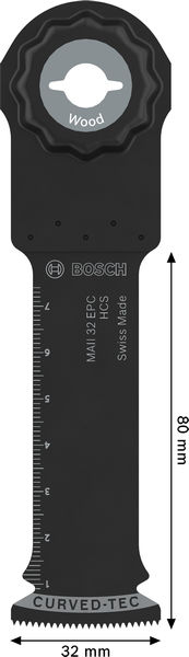 BOSCH MAII 32 EPC Holz Tauchsägeblatt, Starlock, 32 x 80 mm, 10-tlg. BOSCH MAII 32 EPC Holz Tauchsägeblatt, Starlock, 32 x 80 mm, 10-tlg.