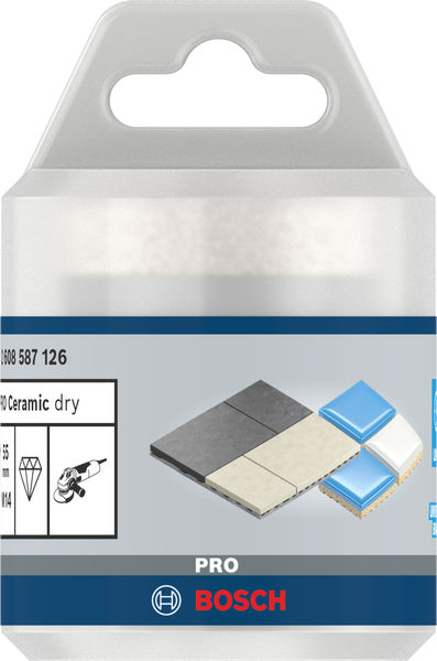 BOSCH PRO Ceramic Trockenbohrkrone, 55 x 35 x 14 mm