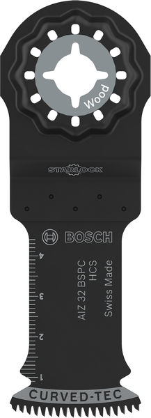 BOSCH AIZ 32 BSPC Holz Tauchsägeblatt, Starlock, 32 x 50 mm