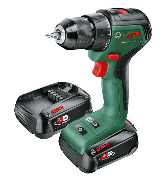 BOSCH Akku-Bohrschrauber UniversalImpact 18V-60, 2 x Akku PBA 18V 2.0Ah, Tragekoffer BOSCH Akku-Bohrschrauber UniversalImpact 18V-60, 2 x Akku PBA 18V 2.0Ah, Tragekoffer