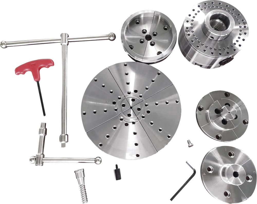 HOLZSTAR Vier-Backenfutter Ø 115 mm Premium-Set HOLZSTAR Vier-Backenfutter Ø 115 mm Premium-Set