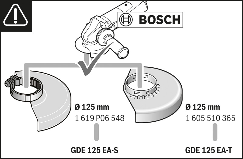 BOSCH Absaughaube Easy-Adjust GDE 125 EA-T, Systemzubehör