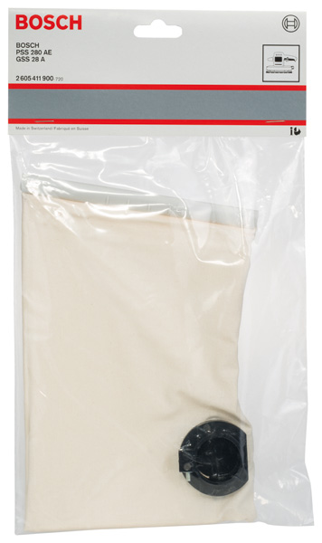 BOSCH Staubbeutel für Schwingschleifer, Gewebe, passend zu GSS 28 A BOSCH Staubbeutel für Schwingschleifer, Gewebe, passend zu GSS 28 A