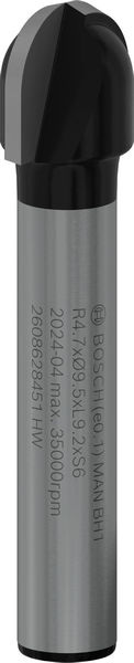 BOSCH PRO Hohlkehlfräser, R 4,7, Schaft 6 mm