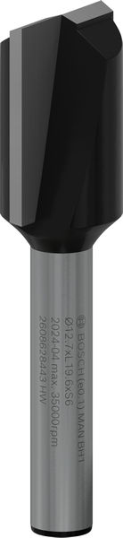 BOSCH PRO Nutfräser, zweischneidig, Ø 12,7 x L 19,6, Schaft 6 mm BOSCH PRO Nutfräser, zweischneidig, Ø 12,7 x L 19,6, Schaft 6 mm